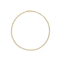 18K Goldplated Chain Necklace - 20-Inch