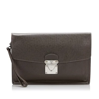 Louis Vuitton Vintage - Taiga Anton Messenger PM - Black - Taiga Leather  Crossbody Bag - Luxury High Quality - Avvenice