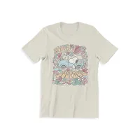 T-shirt ras du cou à imprimé de Snoopy