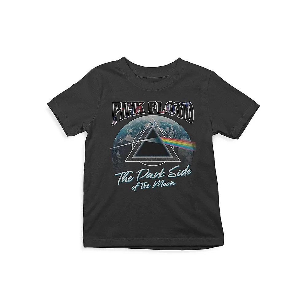 T-shirt à encolure ras du cou Pink Floyd pour garçon