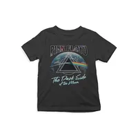 T-shirt à encolure ras du cou Pink Floyd pour garçon