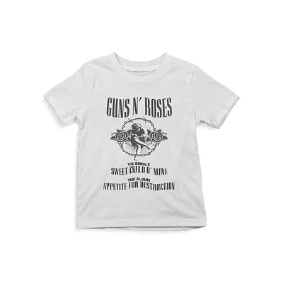 Little Boy's Guns N' Roses Licensed Graphic T-Shirt