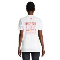 T-shirt unisexe à imprimé « Only You Know »
