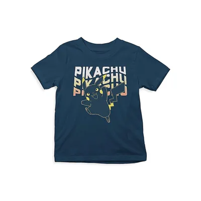 T-shirt à encolure ras du cou Pokémon pour garçon