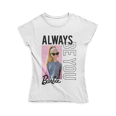 Girl's Barbie Short-Sleeve Graphic T-Shirt