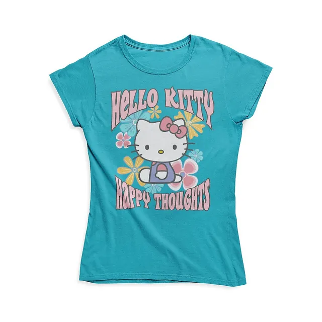 Girl x Hello Kitty Fishing Long Sleeve T-Shirt - Charcoal