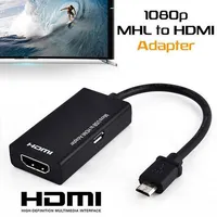 Micro Usb To 1080p Hdmi Hdtv Cable Hdmi Female To Male Adapter For Android