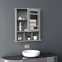 Wall Mounted Bathroom Mirror Cabinet
