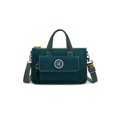 Bryana Top-Zip Satchel