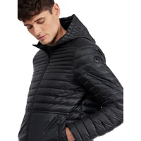 Eriksson Hooded Faux Down Packable Lightweight Puffer Coat