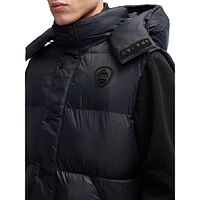 Hyeon Hooded Lightweight Puffer Vest