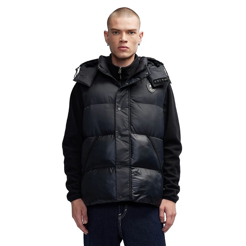 Hyeon Hooded Lightweight Puffer Vest