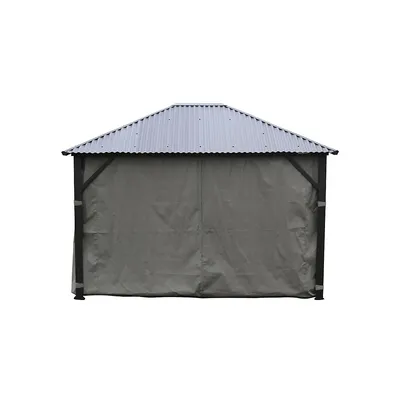 Side Curtains For 10-Foot x 14-Foot Gazebo