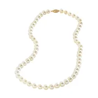 14K Yellow Gold Freshwater Pearl Necklace