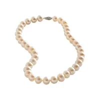 Sterling Silver 11mm Freshwater Pearl Strand