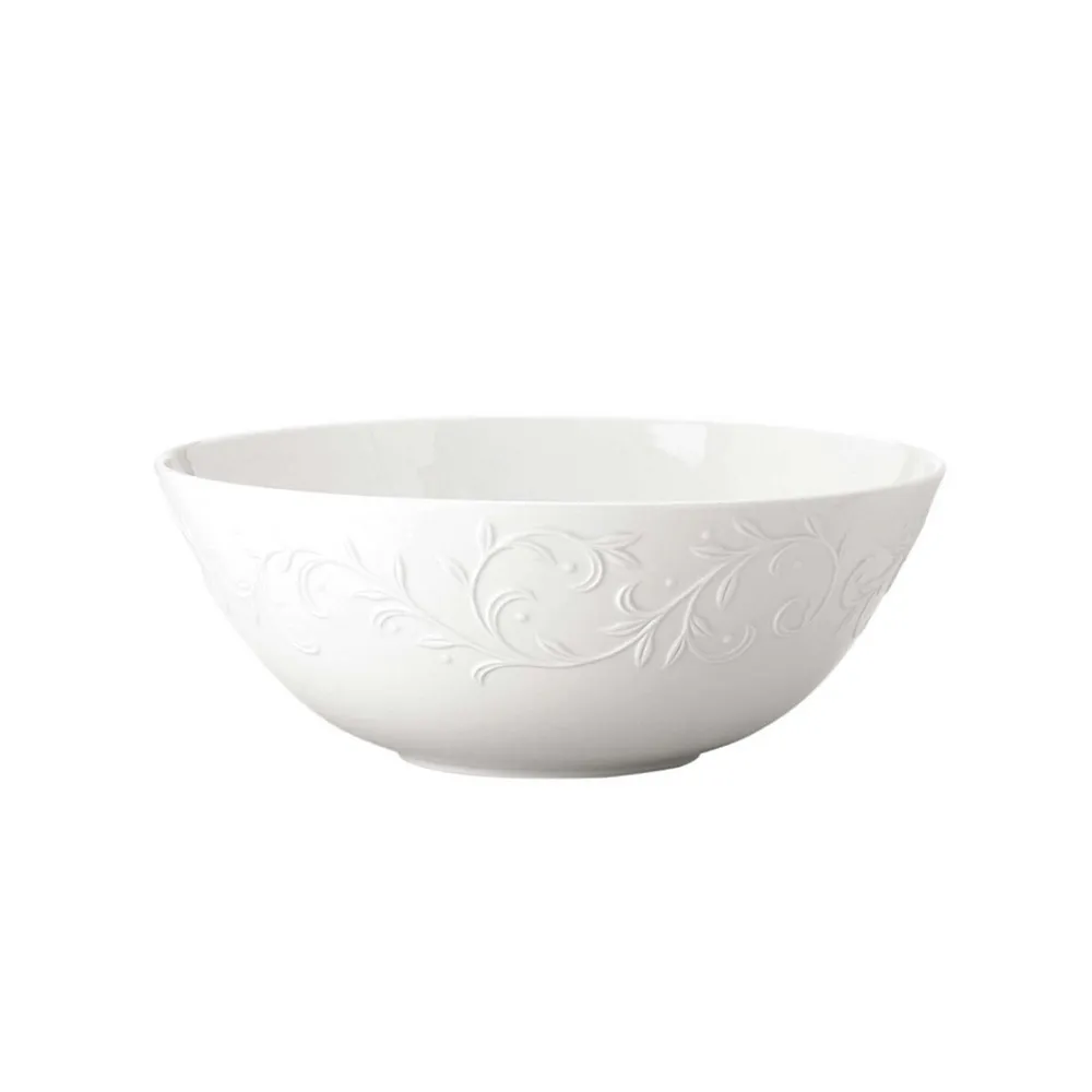 Opal Innocence Carved Serving Bowl