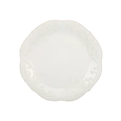 Assiette plate French perle