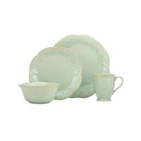 French Perle 4 Piece Place Setting