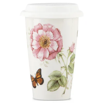 Butterfly Meadow Thermal Travel Mug