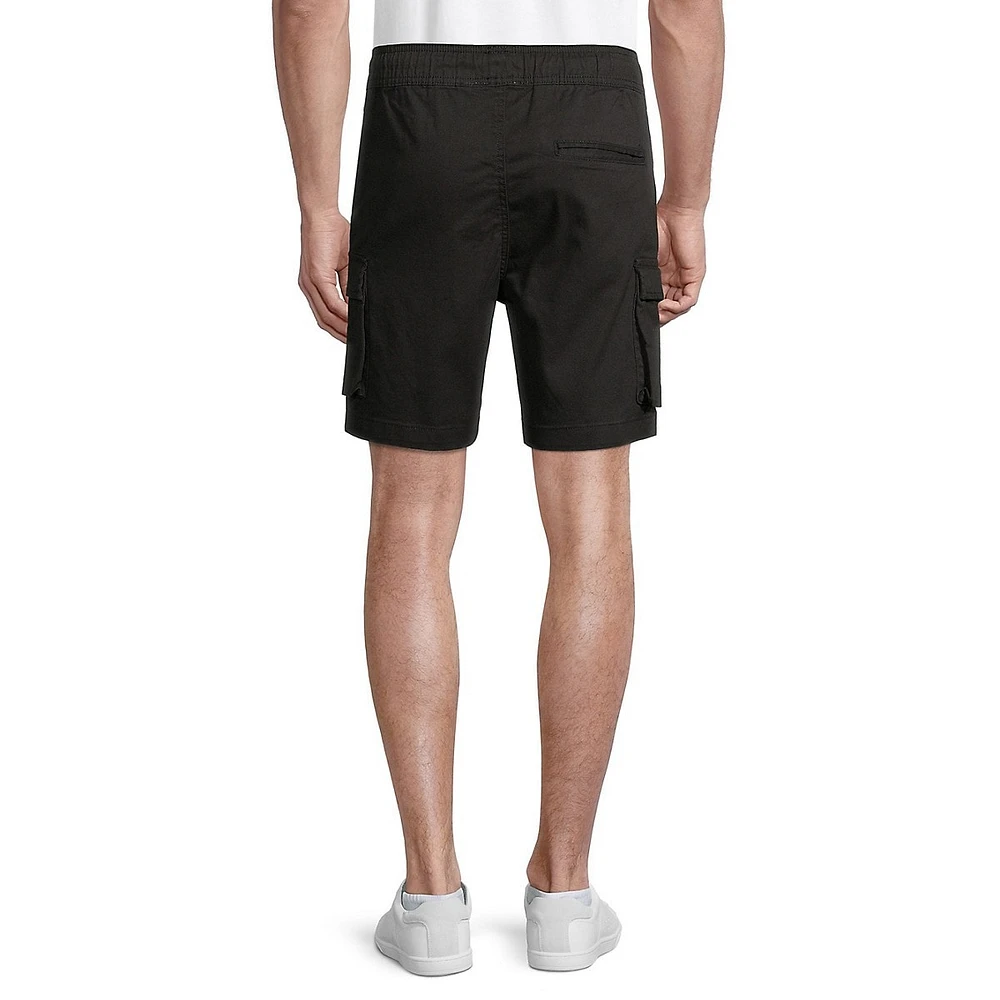 Drawstring Cargo Shorts