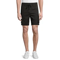 Drawstring Cargo Shorts