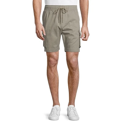 Drawstring Cargo Shorts