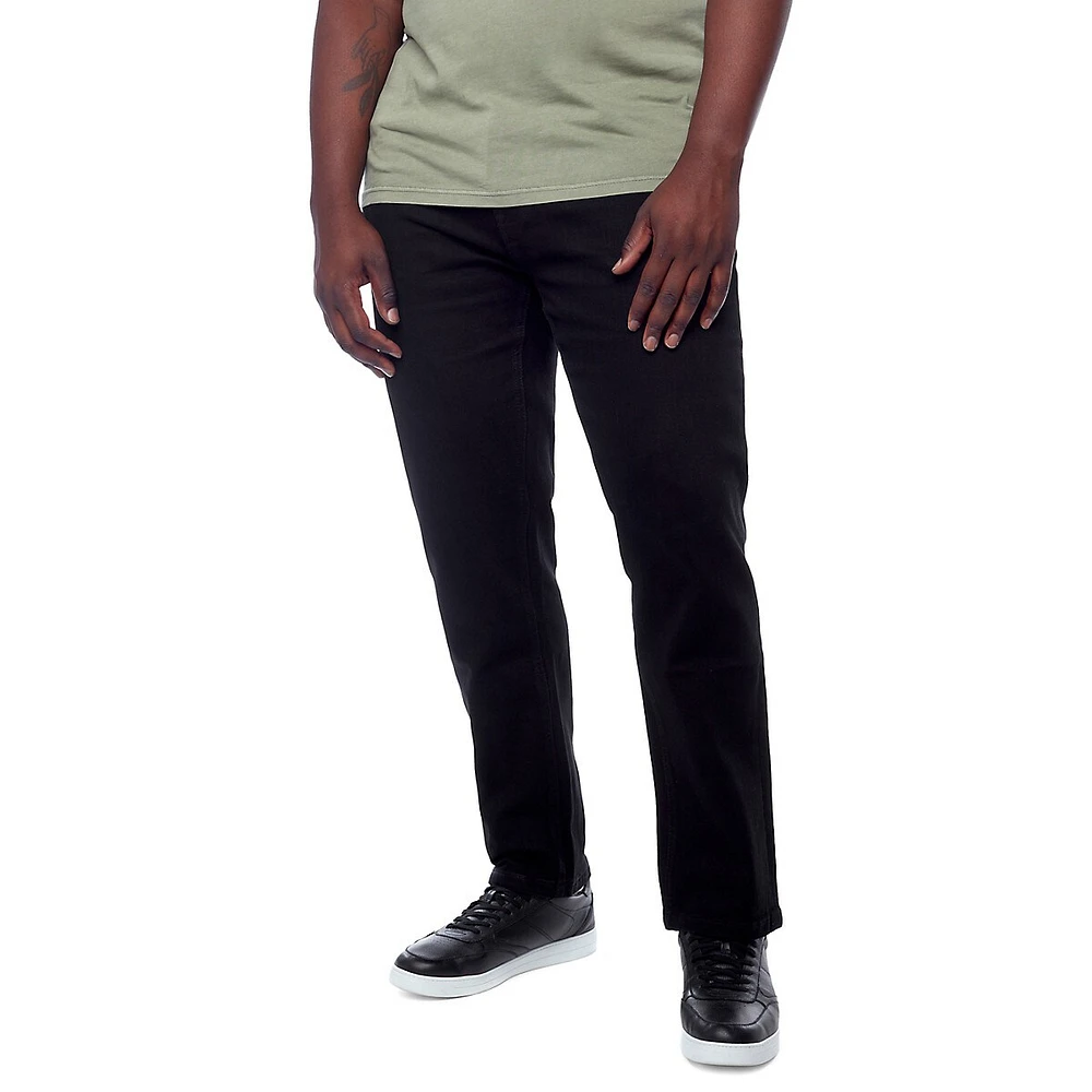 Mid-Rise Slim-Fit Jeans