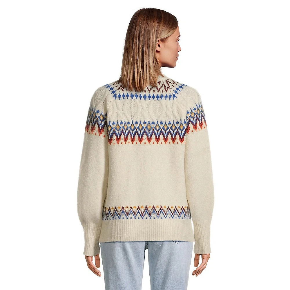 Fair Isle Crewneck Sweater