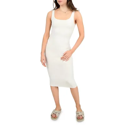 Sleeveless Contour Tank Dress