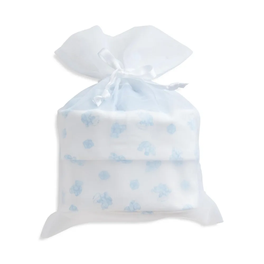 Ensemble-cadeau en coton biologique pour bébé garçon