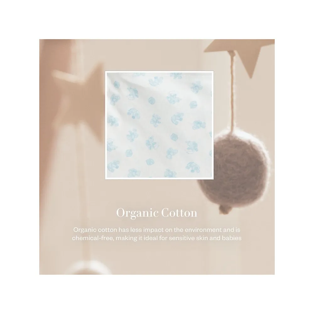 Baby Boy's Organic Cotton 7-Piece Gift Set