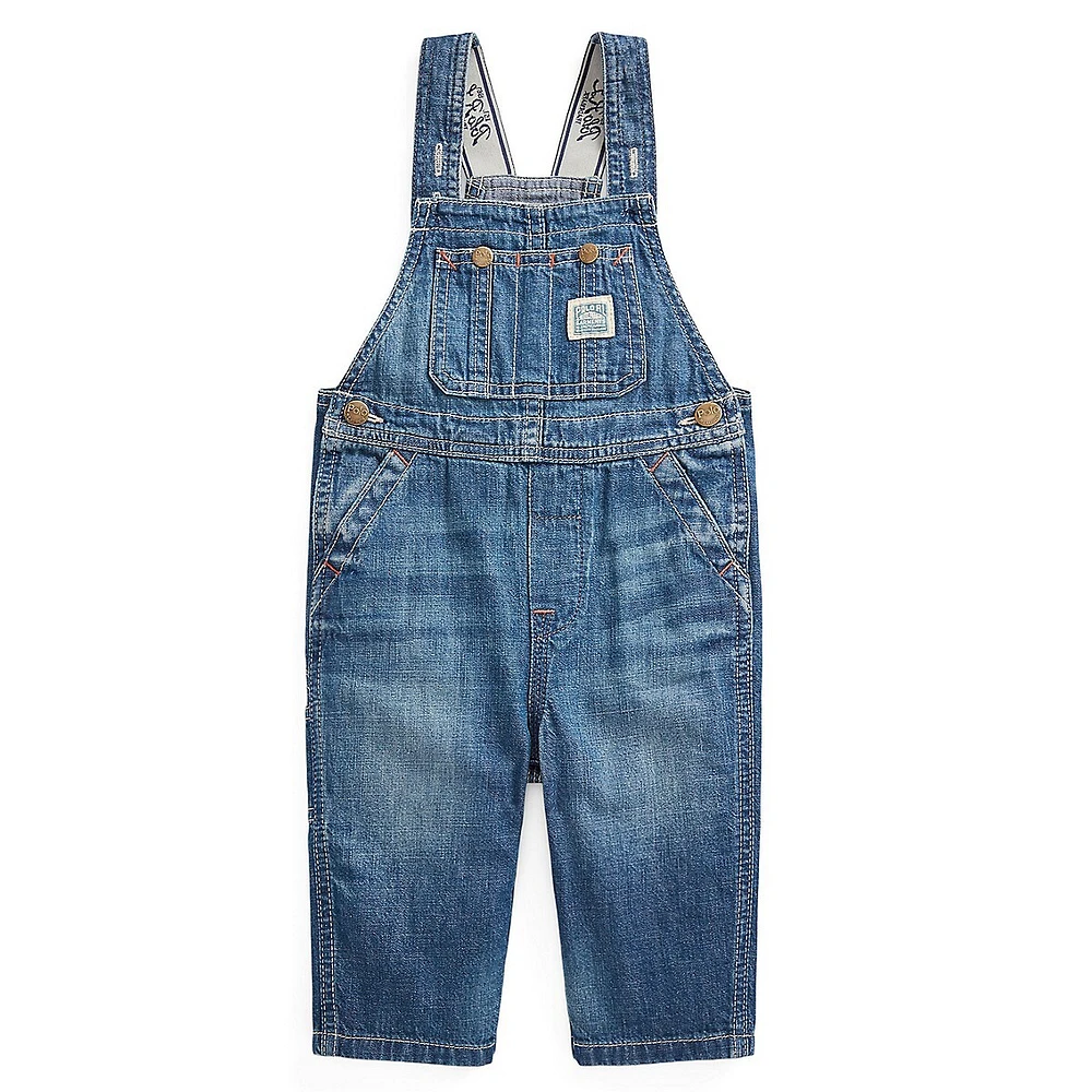 Baby Boy's Denim Overalls