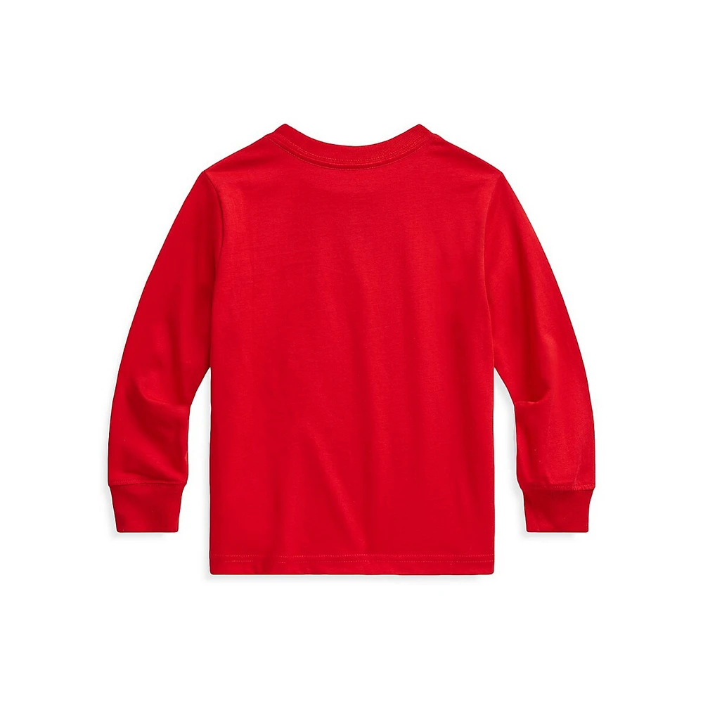 Little Boy's Jersey Long-Sleeve T-Shirt