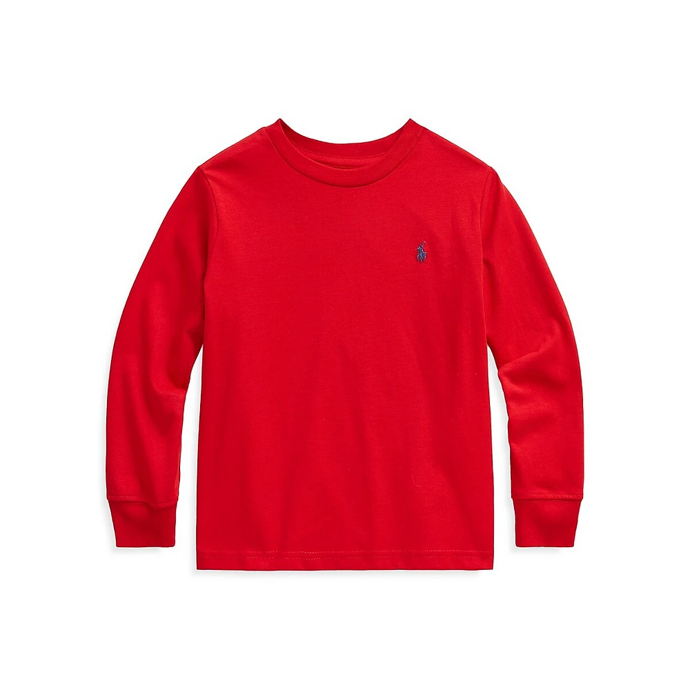 Little Boy's Jersey Long-Sleeve T-Shirt