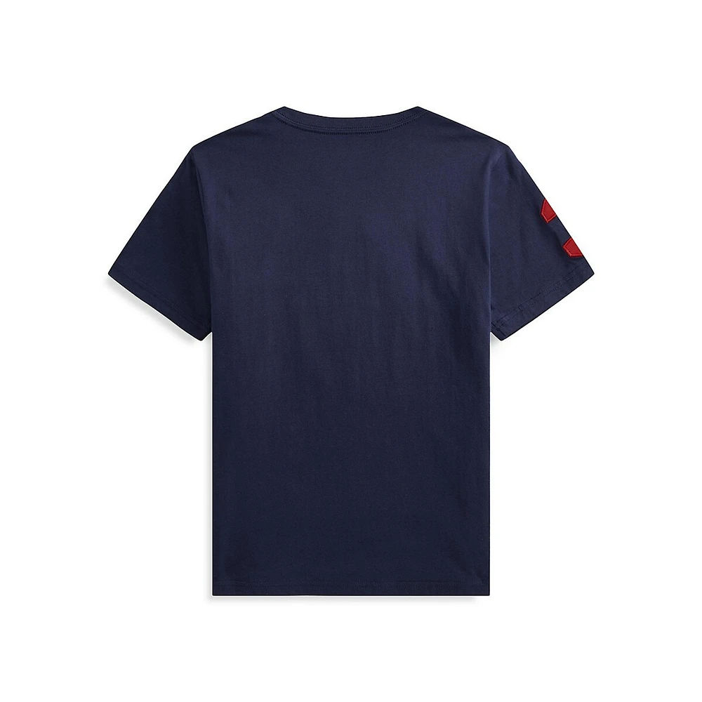 Boy's Pony Cotton Jersey Tee