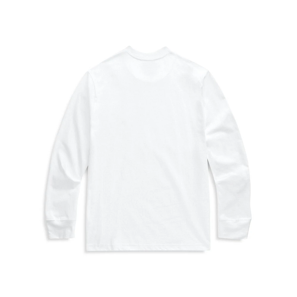 Boy's Crewneck Long Sleeve Tee