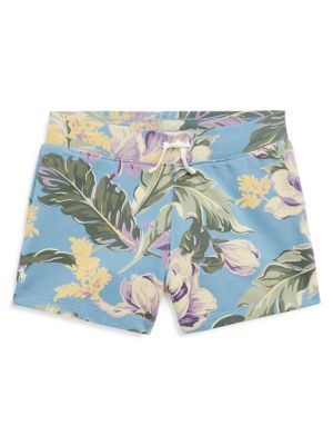 Polo Ralph Lauren Girl's Floral French Terry Shorts | Metropolis at  Metrotown