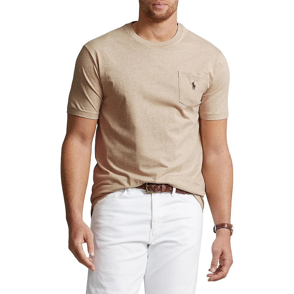 Big & Tall Jersey Pocket T-Shirt