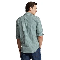 Classic-Fit Gingham Oxford Shirt