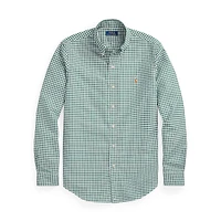 Classic-Fit Gingham Oxford Shirt