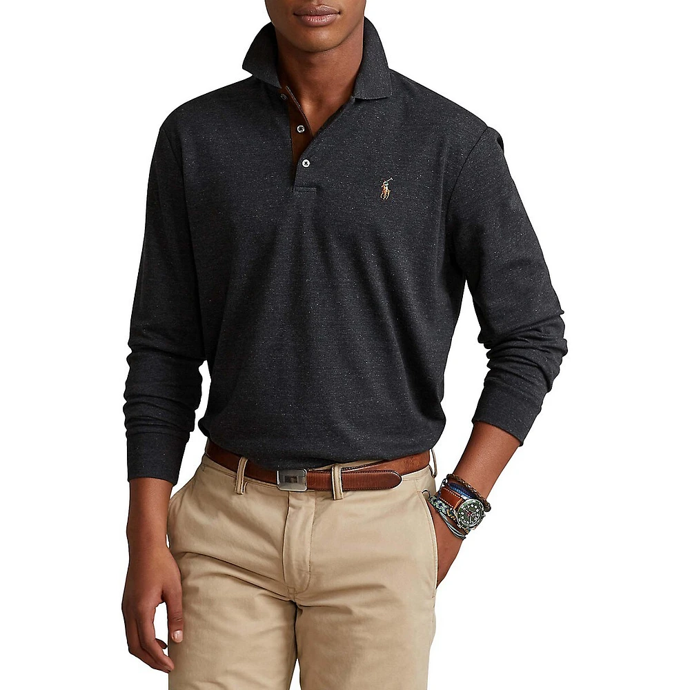 Classic Fit Soft Cotton Polo Shirt