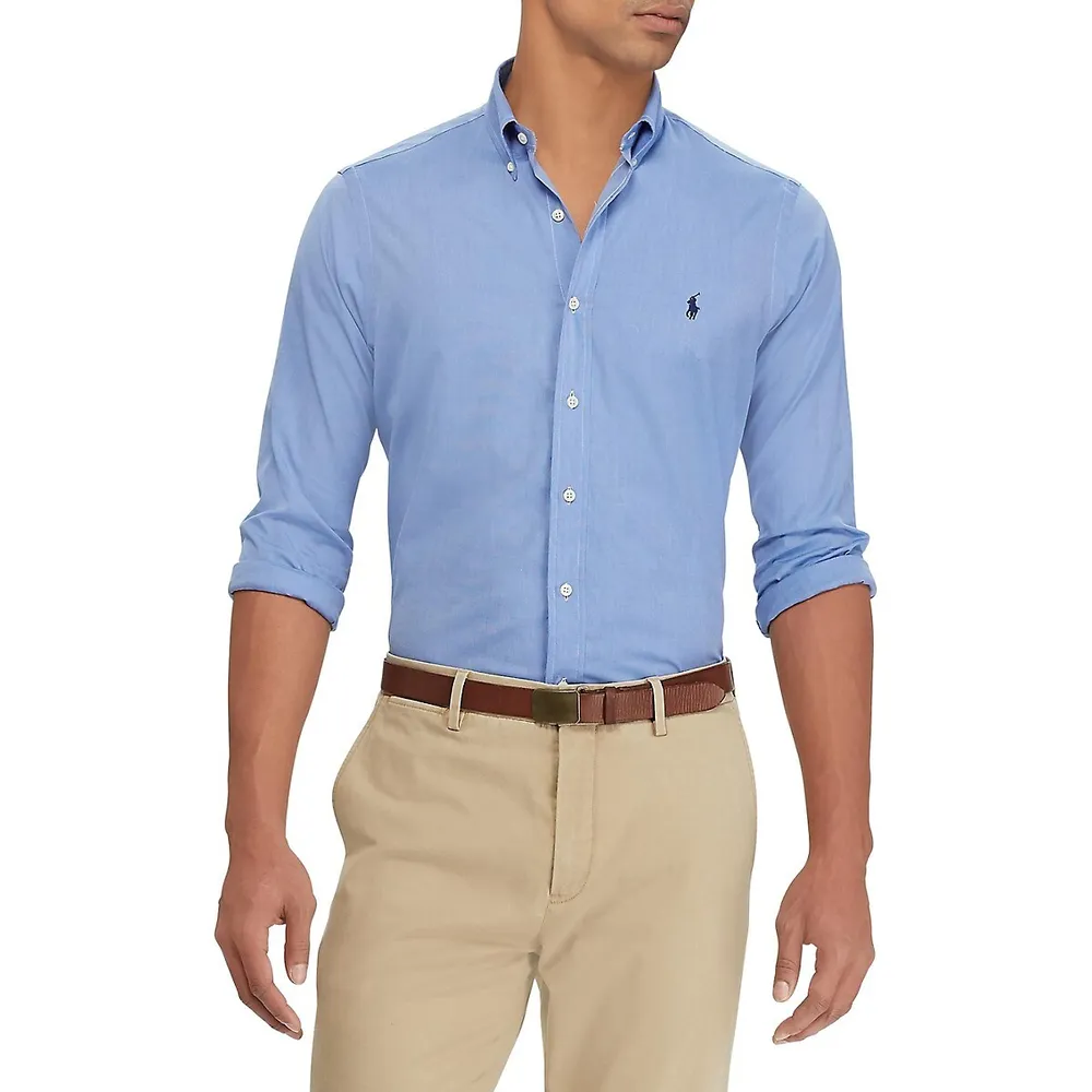 Classic-Fit Poplin Shirt