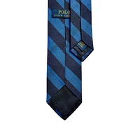 Striped Silk Repp Tie