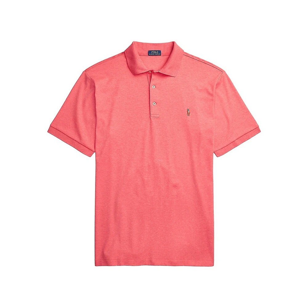 Big and Tall Logo Cotton Polo Shirt