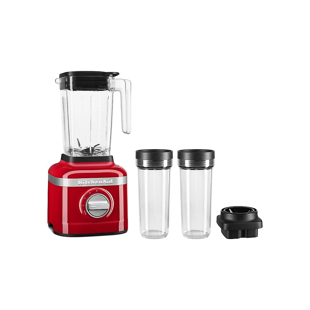 K150 3-Speed Ice Crushing Blender with 2 Personal Blender Jars