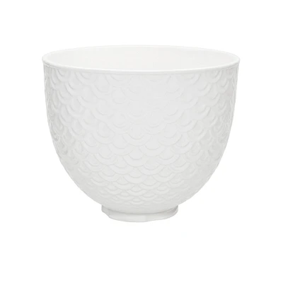 5-Quart Patterned Ceramic Mixer Bowl