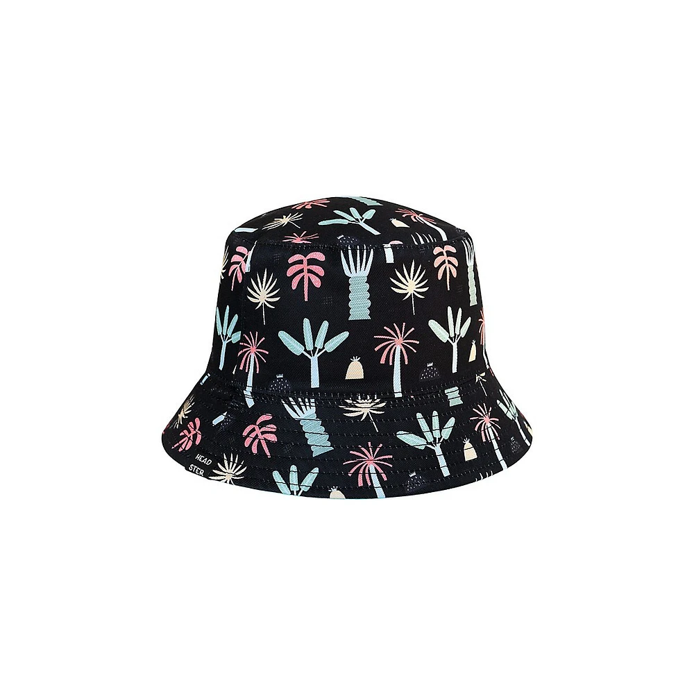 Kid's UPF 50 Jungle Fever Reversible Bucket Hat