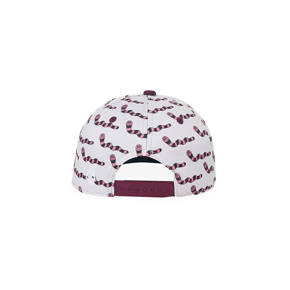 Kid's Worms Snapback Hat