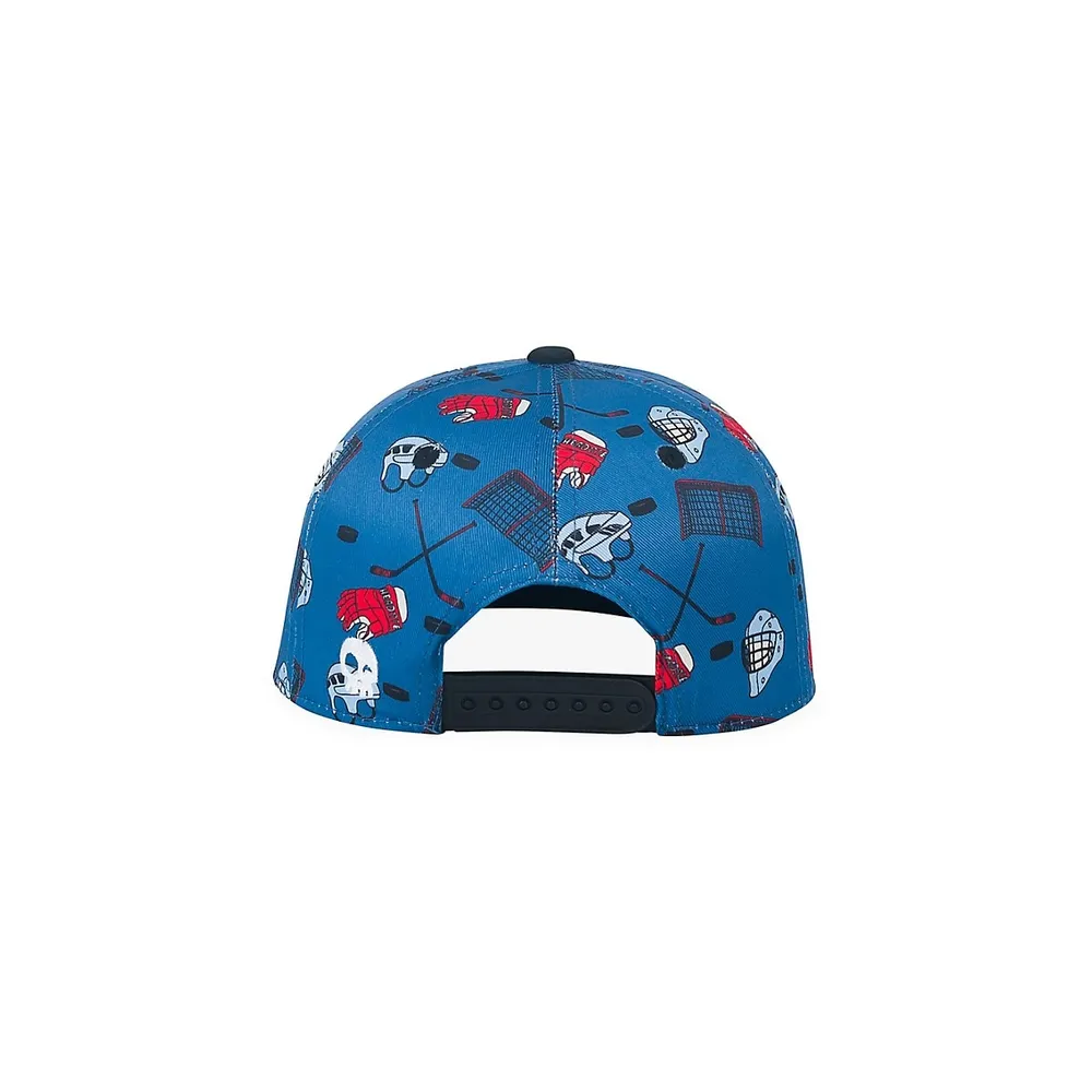 Kid's Hockey Night Snapback Hat