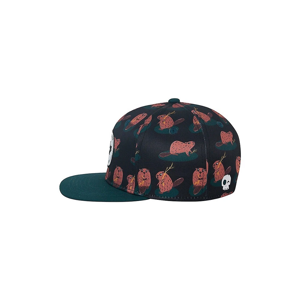 Kid's Beaver Tail Snapback Hat